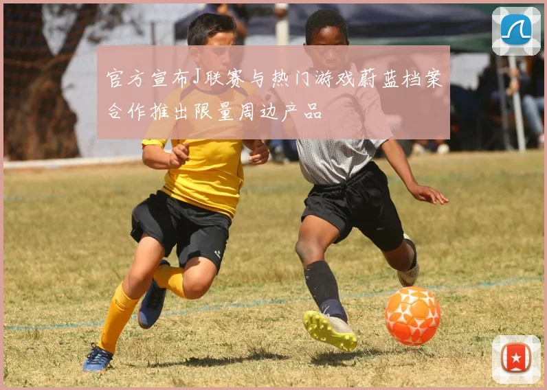 官方宣布J联赛与热门游戏蔚蓝档案合作推出限量周边产品