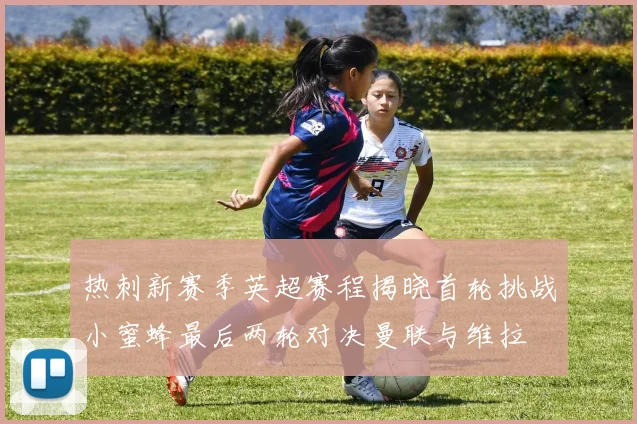 热刺新赛季英超赛程揭晓首轮挑战小蜜蜂最后两轮对决曼联与维拉